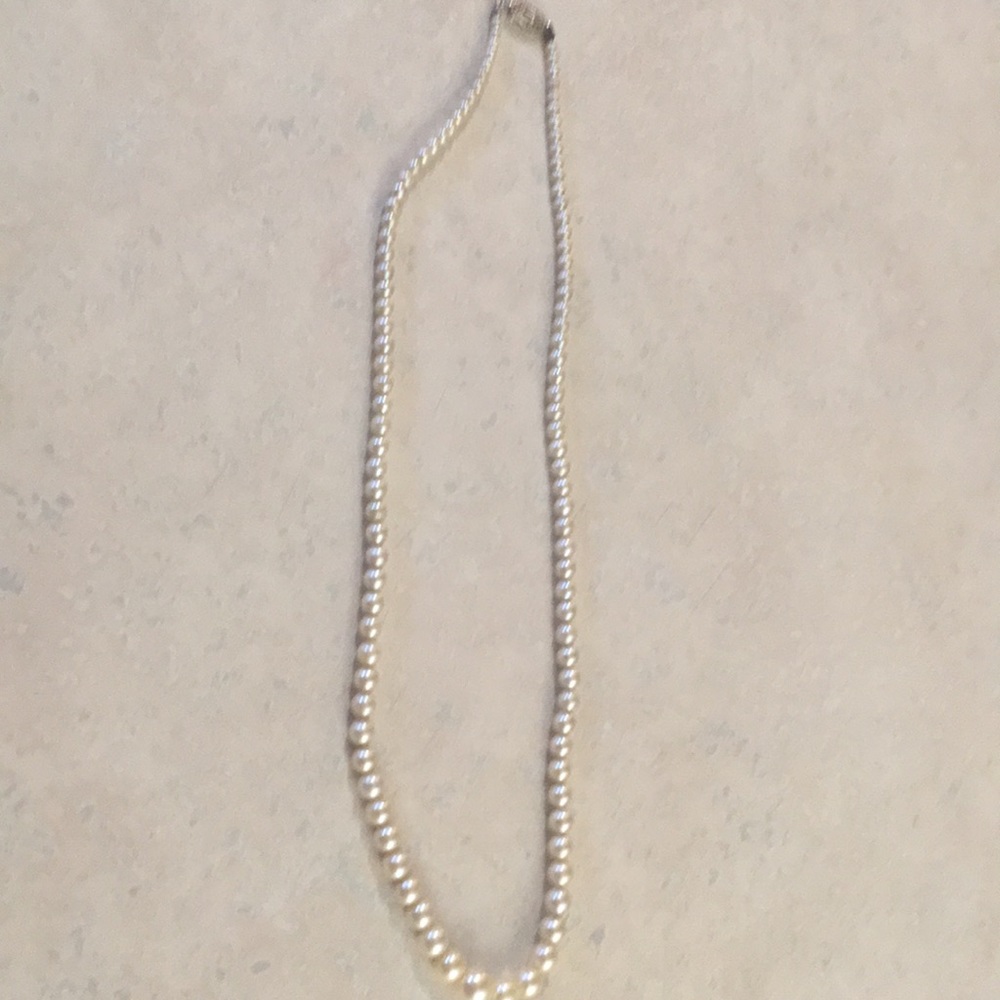 Pearl necklace 14K clasp